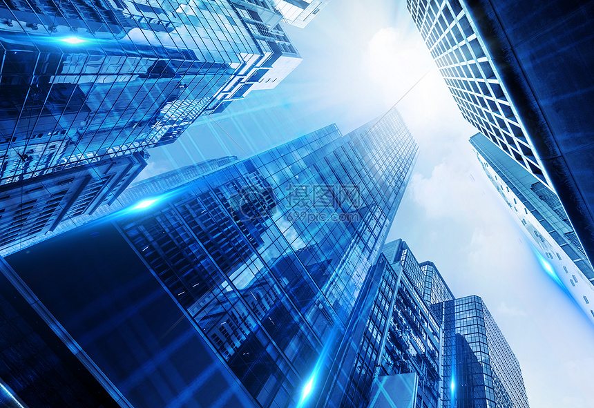 科技感全球信息化商務繁華創(chuàng)意城市